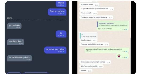 La Nación / Irónico: el chofer de una aplicación sufre cancelaciones debido a su nombre
