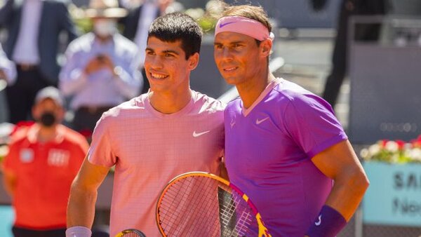 Nadal y Alcaraz van por el trono de Medvedev