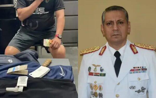 Alto mando militar fue detenido por intentar robar short - Noticiero Paraguay