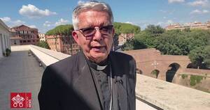 La Nación / Adalberto Martínez bendijo en guaraní en entrevista de Vatican News