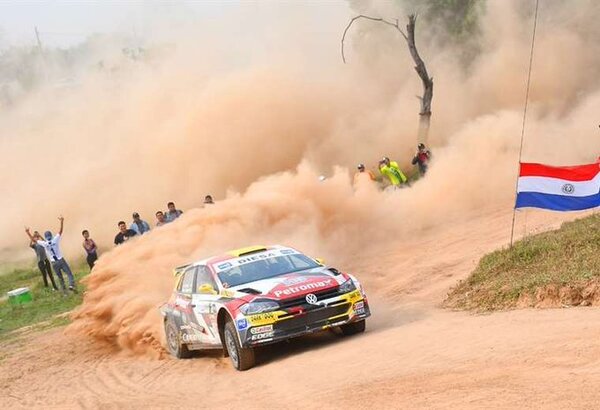 Dominio paraguayo en la cuarta fecha del Rally Codasur