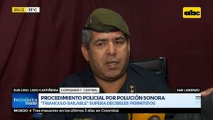 Procedimiento policial por polución sonora - ABC Noticias - ABC Color