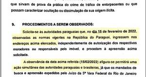 La Nación / Senad omitió pedido de Brasil y no allanó casa de Vinicius en día clave