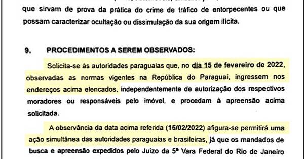 La Nación / Senad omitió pedido de Brasil y no allanó casa de Vinicius en día clave