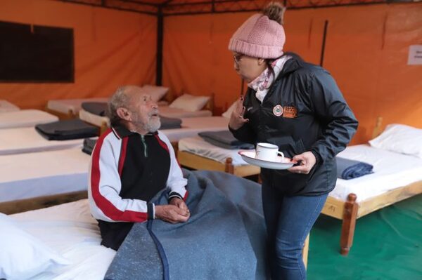 Diario HOY | Doce personas en situación de calle pasaron la noche en el refugio de la SEN