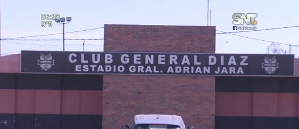 Remataron estadio del Club General Díaz - SNT