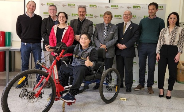 La UPA fabricará handbikes para ayudar a personas con dificultades de movilidad