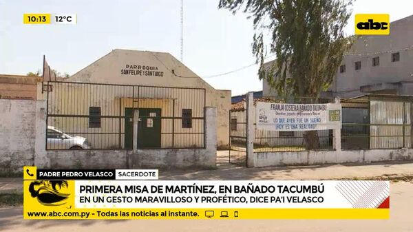 Expectativa en Bañado Tacumbú por primera misa de cardenal Adalberto Martínez en Paraguay - ABC Noticias - ABC Color