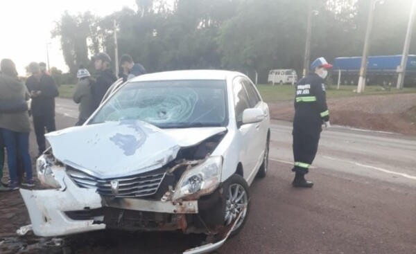 Hombre muere al intentar cruzar la Ruta PY 06 con su motocicleta