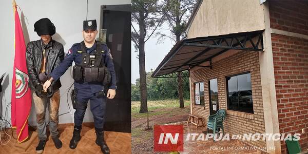 APREHENDIDO EN ITAPÚA POTY FUE RECONOCIDO POR VÍCTIMA DE ROBO EN ALTO VERÁ