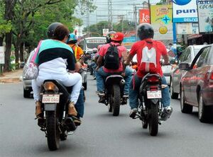 Quieren reducir accoidentes en moto mediante campaña