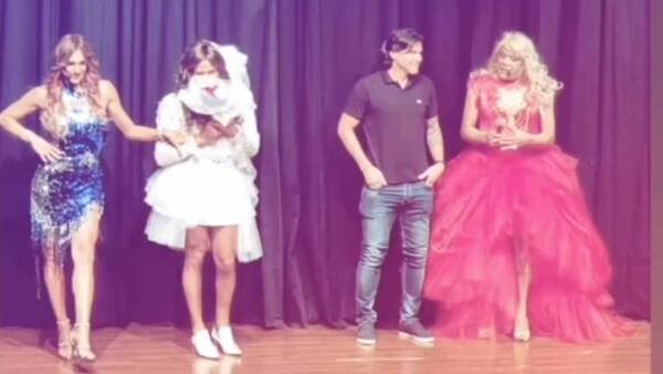Crónica / [VIDEO] Pelotero fue el "primer damo" de las Karashans