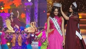 Crónica / [VIDEO] ¡De película... así despidieron en India a su Miss Universo!