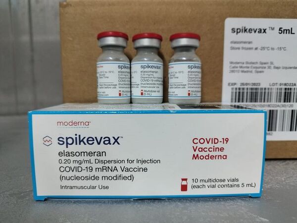 Covid: vacunación con Moderna se reactivará el jueves, anunció Salud Pública - Nacionales - ABC Color