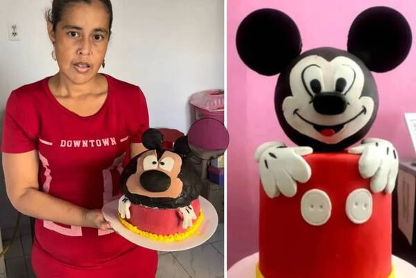 Crónica / Una torta de Mickey la llevó a empeorar hasta la muerte… Increíble historia de repostera