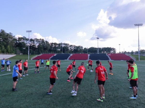 Primer entrenamiento en Atlanta - APF