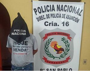 Polis detienen a ladrón de café chururú