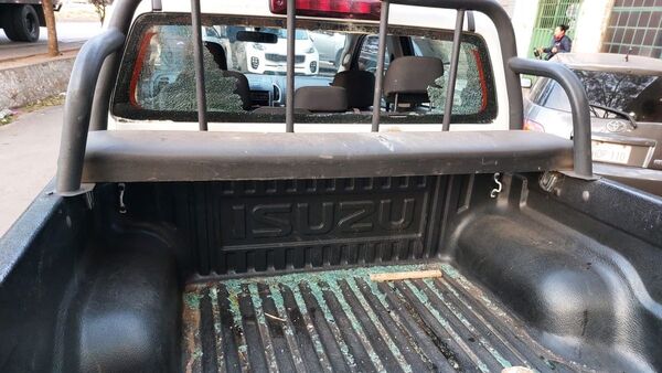 Tiraron piedras a patrullera que hacía control anticontrabando