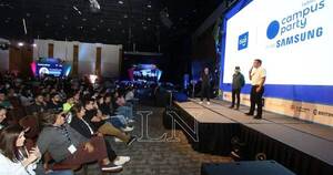 La Nación / Con éxito concluyó el Tigo Campus Party de la mano de Samsung