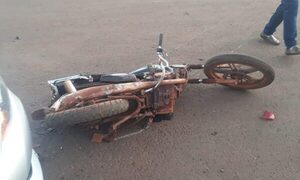 Motociclista muere al ser embestido por un automóvil sobre Ruta Py 06 – Diario TNPRESS
