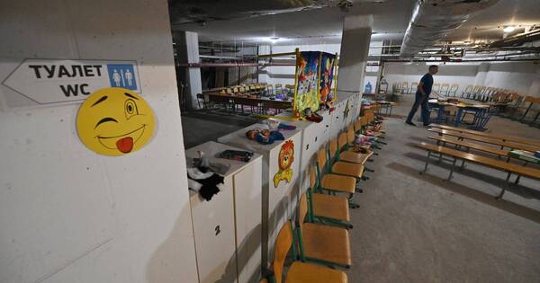 La Nación / Guerra en Ucrania: escuelas preparan búnker para la vuelta a clases