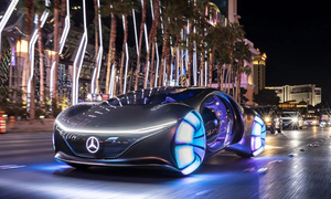 Como en Avatar: Así es el increíble auto futurista de Mercedes-Benz que se controla con la mente - OviedoPress
