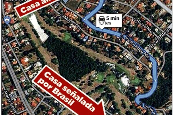Brasil envió hasta ubicación de casa de Vinicius, pero Senad fue a otro lado