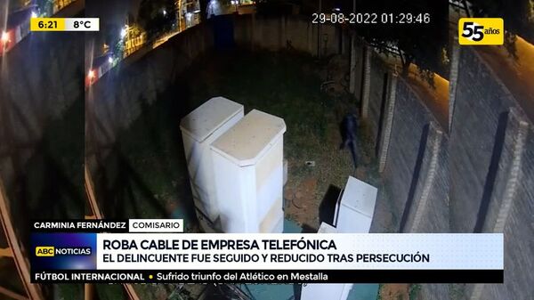 Roba cable de empresa telefónica - ABC Noticias - ABC Color