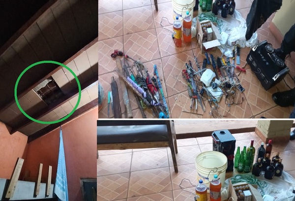 Tras requisa, hallan boquete en el techo de la cárcel de Ciudad del Este - ADN Digital
