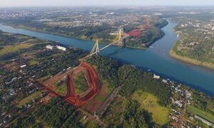 Prosiguen tareas en zona primaria del Puente Integración