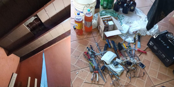 HALLAN BOQUETE Y FRUSTRAN FUGA EN PENITENCIARÍA DE CIUDAD DEL ESTE