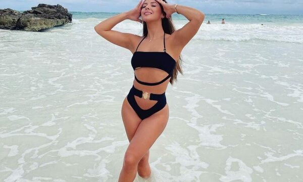 Miss Tanga cumple su sueño de llevar a Cancún a su madre y hermanita