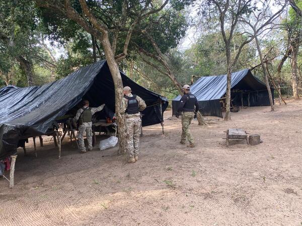 Desmantelan narcocampamentos en Amambay - PDS RADIO