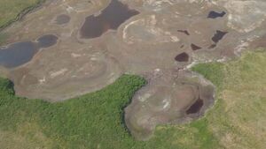 El cambio climático hace desaparecer los lagos del Ártico
