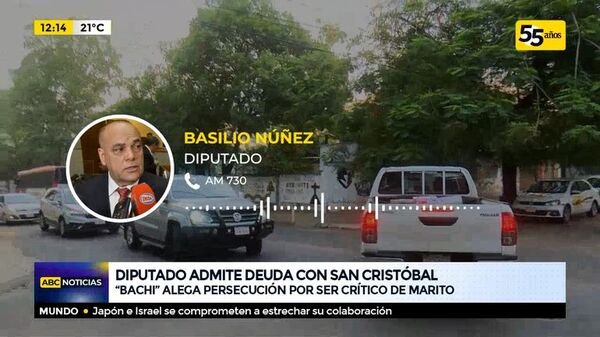 Diputado admite deuda con San Cristóbal - ABC Noticias - ABC Color