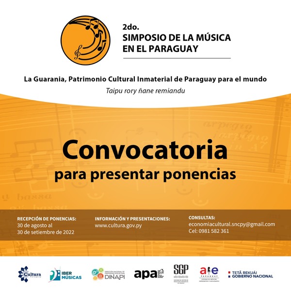 SNC habilita convocatoria para presentación de ponencias en simposio de la música - .::Agencia IP::.