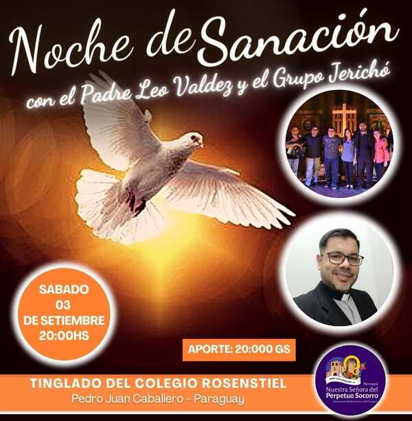 Sacerdote invita a la “Noche de sanación”