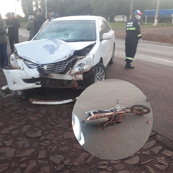Sexagenario fallece en accidente de tránsito en cruce Raúl Peña - Noticde.com