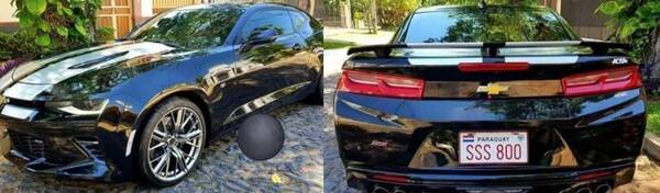 Crónica / Ofrece recompensa de 20 millones para recuperar un Chevrolet Camaro