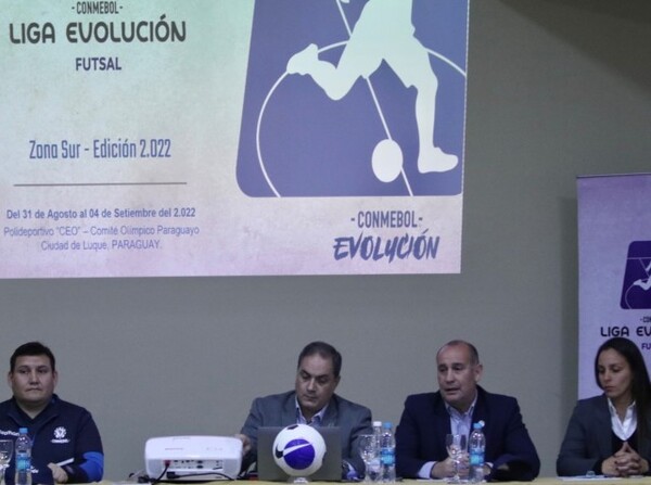 Detalles para el inicio de la CONMEBOL Liga Evolución de Futsal - APF