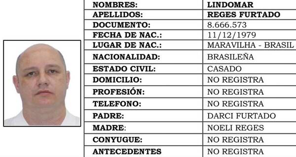 Reiteran orden de captura contra el presunto narco Lindomar Reges - ADN Digital