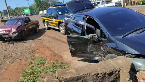 Violento accidente sobre Ruta PY06