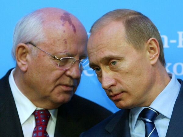 Putin afirmó que Gorbachov tuvo "un gran impacto en la historia del mundo" - .::Agencia IP::.