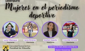 Mujeres en periodismo deportivo realizarán conversatorio
