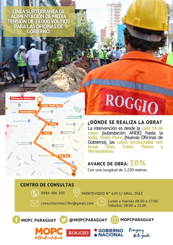 Realizarán excavaciones por lo que se cerrará media calzada sobre la calle Gral. Díaz - .::Agencia IP::.