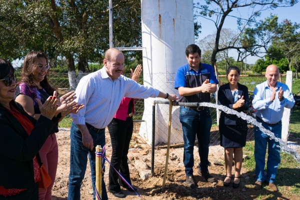 Se inauguró nuevo sistema de agua potable en el distrito de Belén, departamento de Concepción