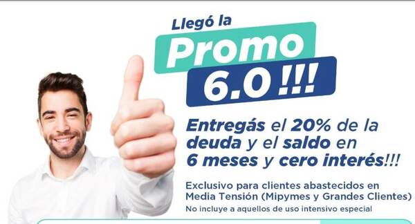 ANDE lanza nueva promoción para clientes morosos