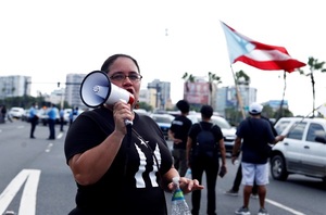Protestan en San Juan contra el ente fiscal y la empresa eléctrica de Puerto Rico - MarketData