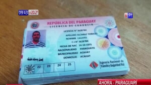 Denuncian registros falsos de conducir en Acahay | Noticias Paraguay