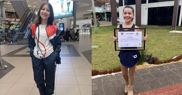 Estrella, la patinadora ovetense que representará a Paraguay en México - Noticiero Paraguay